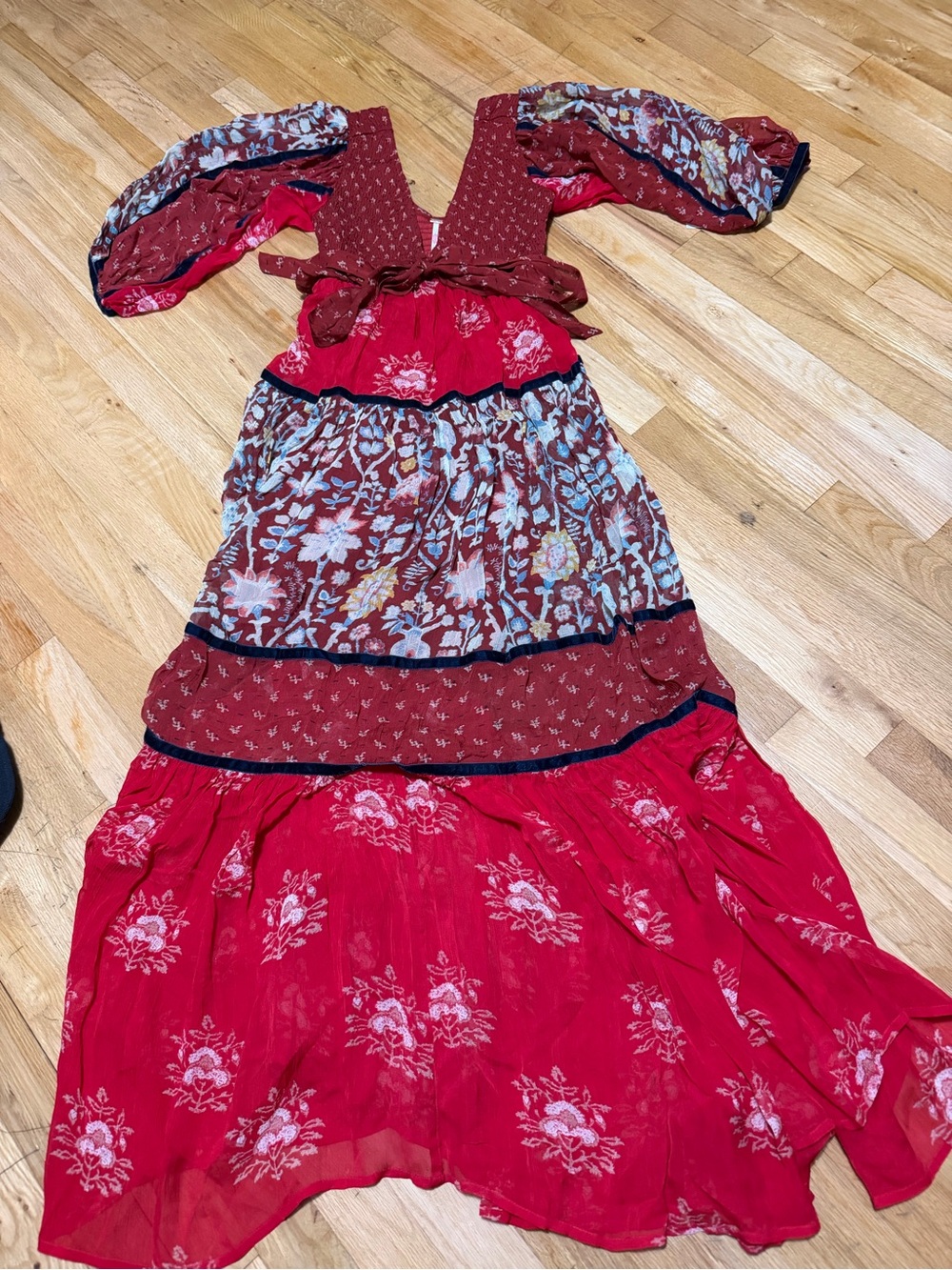 Free People Bali Laurel Maxi Dress - Picture 9 of 9